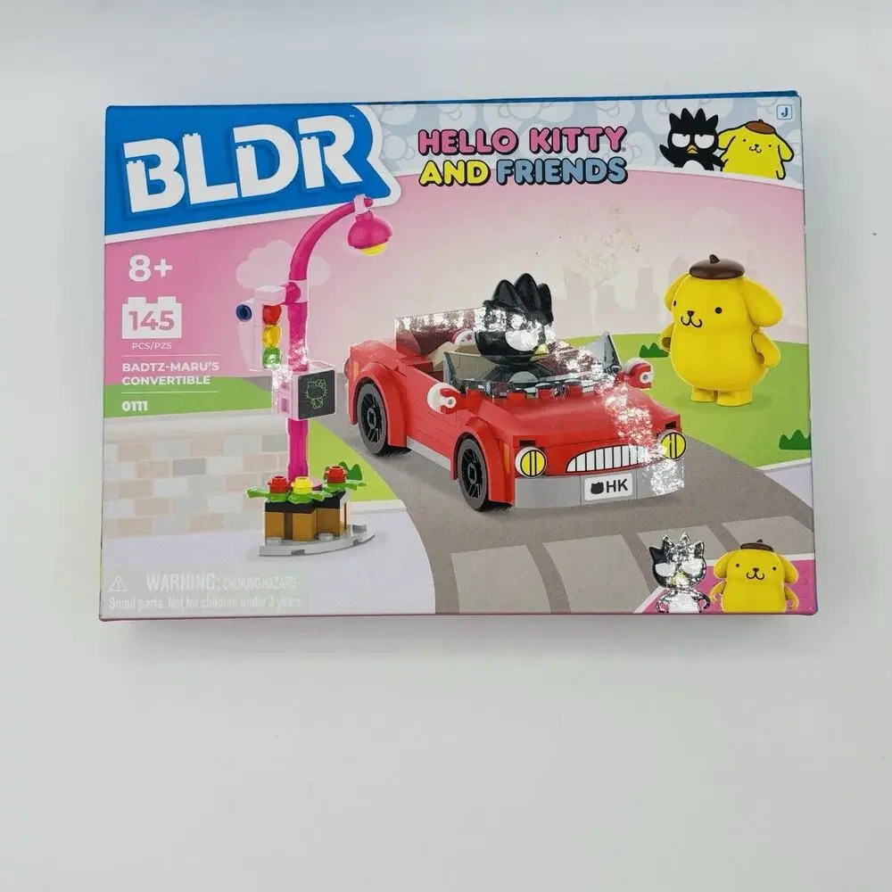 BLDR Hello Kitty & Friends Badtz-Maru S Convertible Building Set NEW Sealed